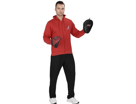 US Basic Bravo Mens Hooded Sweater - Image 7