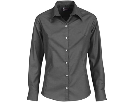 US Basic Aspen Ladies Long Sleeve Shirt - Image 3