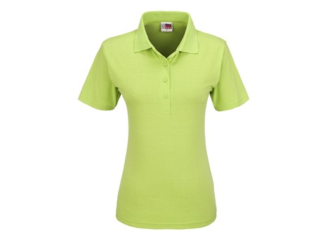 US Basic Ladies Cardinal Golf Shirt - Image 2