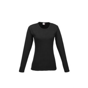 US Basic Ladies Long Sleeve Portland T-Shirt