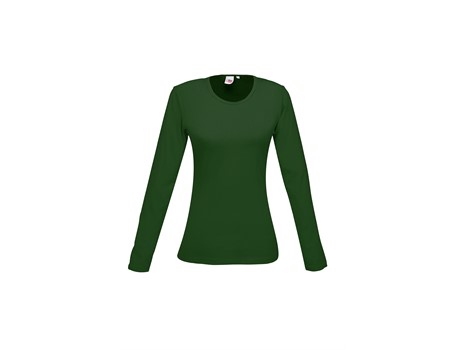 US Basic Ladies Long Sleeve Portland T-Shirt - Image 2