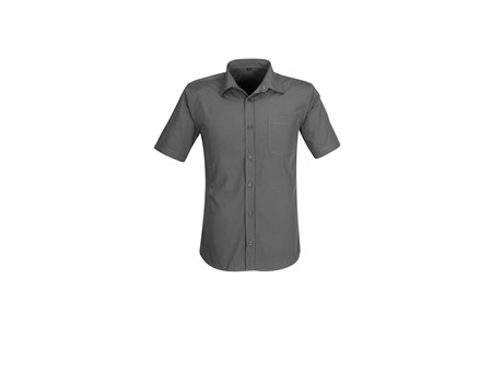 US Basic Mens Short Sleeve Kensington Shirt - Image 2