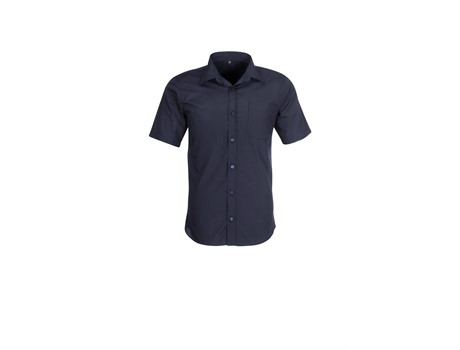US Basic Mens Short Sleeve Kensington Shirt - Image 4