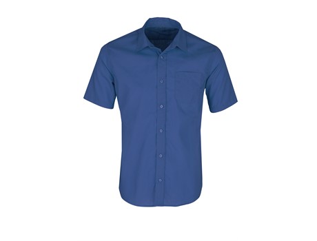 US Basic Mens Short Sleeve Kensington Shirt - Image 6