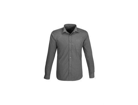 US Basic Mens Long Sleeve Kensington Shirt - Image 2