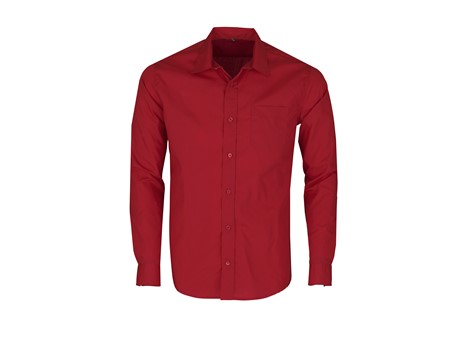US Basic Mens Long Sleeve Kensington Shirt - Image 5