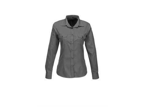 US Basic Ladies Long Sleeve Kensington Shirt - Image 2