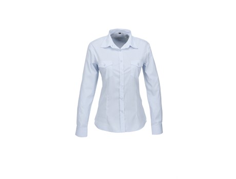 US Basic Ladies Long Sleeve Kensington Shirt - Image 3