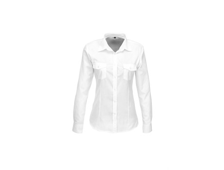 US Basic Ladies Long Sleeve Kensington Shirt - Image 7