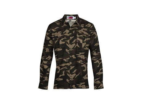 US Basic Mens Long Sleeve Wildstone Shirt - Image 2