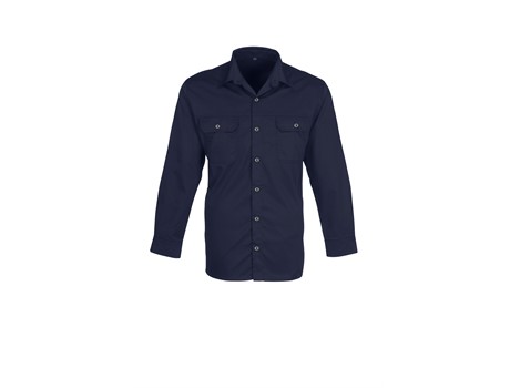 US Basic Mens Long Sleeve Wildstone Shirt - Image 5