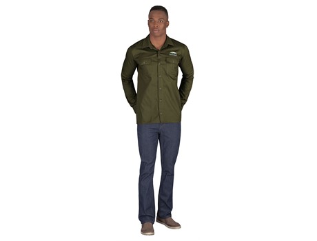 US Basic Mens Long Sleeve Wildstone Shirt - Image 4