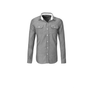 US Basic Mens Long Sleeve Windsor Shirt