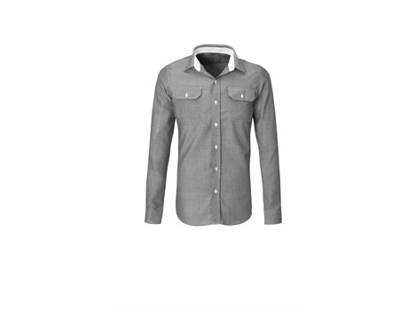 US Basic Mens Long Sleeve Windsor Shirt