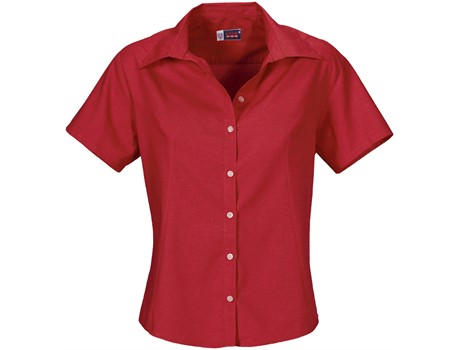 Ladies Short Sleeve Aspen Shirt - Image 5