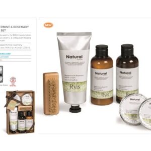 Ryis Peppermint and Rosemary Bath Gift Set