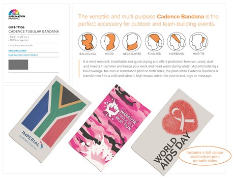 Cadence Tubular Bandana