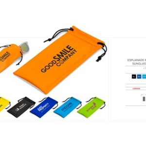 Esplanade Microfibre Sunglasses Pouch