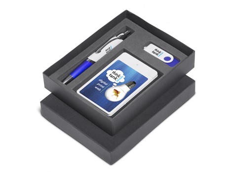 Energyblast Power Bank & USB Gift Set - Black - Image 2
