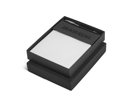 Renaissance Notepad & Pen Gift Set - Black