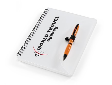 Vistro A5 Notebook & Pen - Image 5