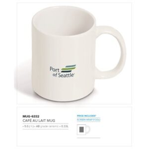 Café Au Lait Mug (Bulk Packed) - 330ml