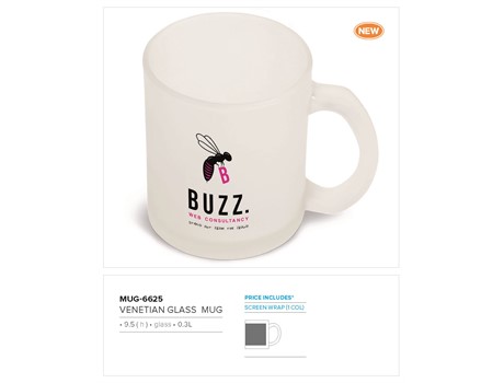Venetian Glass Mug - 300ml