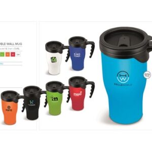Jazzy Double-Wall Mug - 410ml