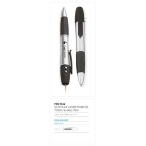 Scintilla Laser Pointer, Torch & Pen