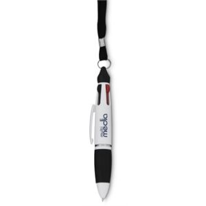 Quartet 4-In-1 Neck Pen
