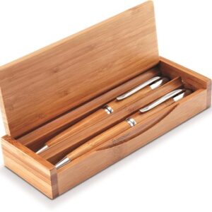 Unity Bamboo Pen And Pencil Set