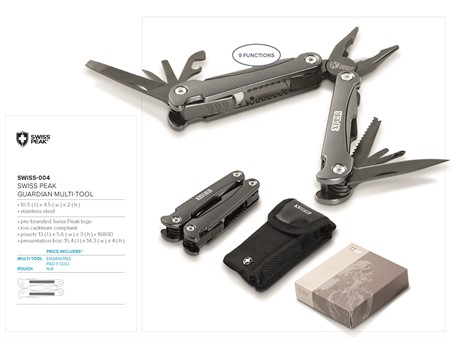 Swiss Peak Guardian Multi-Tool