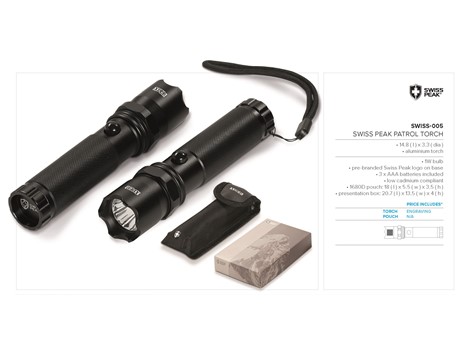 Swiss Peak Patrol Torch