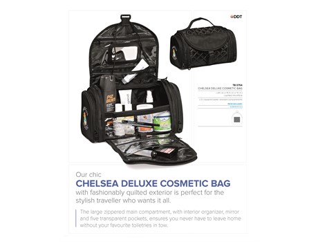 Chelsea Deluxe Cosmetic Bag