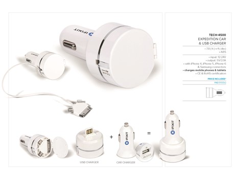 Expedition Car & Usb Charger