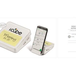 Desk Pro Sticky Notes And USB Hub