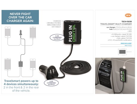 TravelSmart Multi-Charger