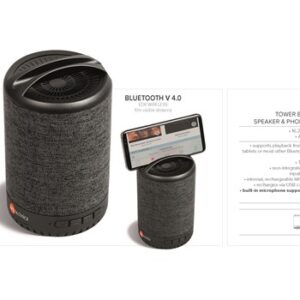 Tower Bluetooth Speaker Phone Holder