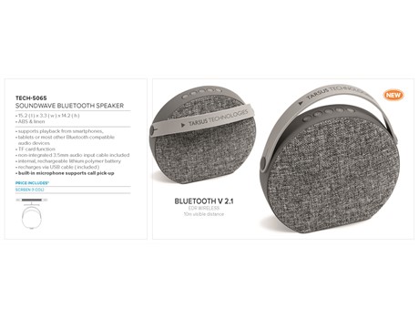 Soundwave Bluetooth Speaker